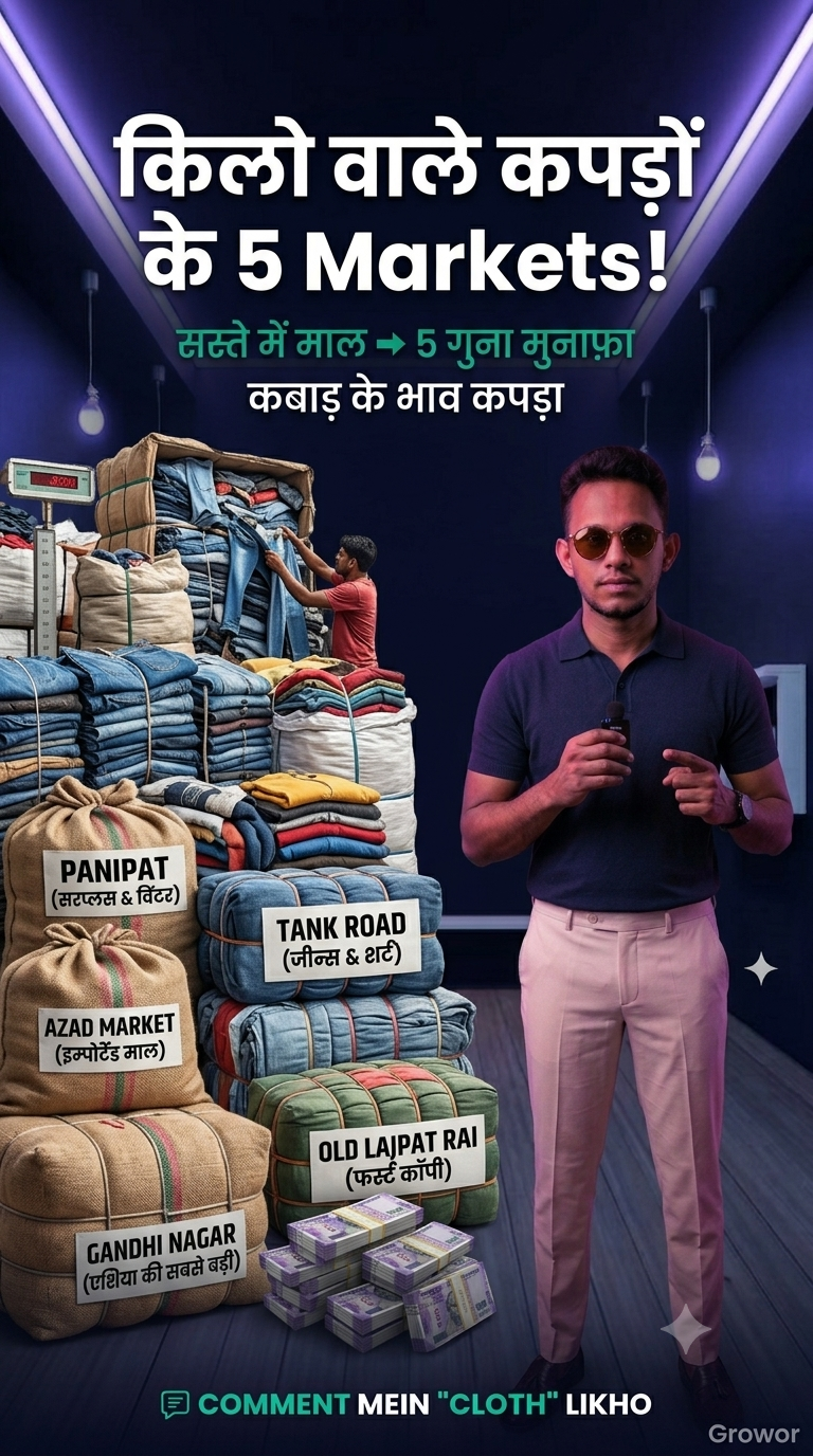 India Kilo-Rate & Export Surplus Garment Sourcing Guide